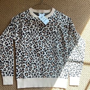 XXS leopard print sweater